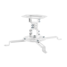 Brateck Universal Ceiling Projector Mount, Matt White