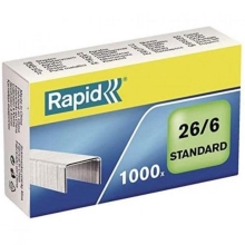 Rapid Staples 26/6 (1000 pcs)