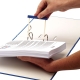 Archive Clip Fellowes PRO, 100 mm, (100 pcs), white