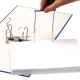 Archive Clip Fellowes PRO, 100 mm, (100 pcs), white
