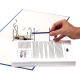 Archive Clip Fellowes PRO, 100 mm, (100 pcs), white