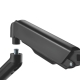 Brateck Cost Effective Spring Assisted Single Monitor Arm, Matt Black
