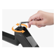 Brateck Dual Monitor Pole-Mounted Gas Spring Monitor Arm, max. 32", 9 kg, Matt Black