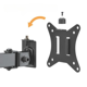 Brateck Dual Monitor Steel Articulating Monitor Stand, max 32", 9 kg, Matt Black