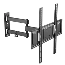 Brateck Full-Motion TV Wall Mount LPA63-443 for TV 32"-55", 35kg, Matt Black