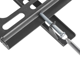 Brateck Low-Profile Tilt TV Wall Mount, matt/black