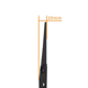 Brateck Low-Profile Tilt TV Wall Mount, Matt Black