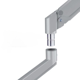 Brateck Single Monitor Thin Gas Spring Monitor Arm, max 32", 9 kg, Matt Black