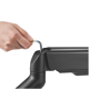 Brateck Spring-Assisted Monitor Wall Mount, max. 32", 9 kg, Matt Black