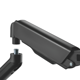 Brateck Spring-Assisted Monitor Wall Mount, max. 32", 9 kg, Matt Black