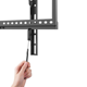 Brateck Tilt TV Wall Mount, Matt Black