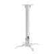 Brateck Universal Ceiling Projector Mount adjustable lenght, Matt White