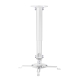 Brateck Universal Ceiling Projector Mount adjustable lenght, Matt White