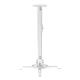 Brateck Universal Ceiling Projector Mount adjustable lenght, Matt White