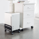 Brateck Universal Mobile CPU Stand CPB-4, Matt Black