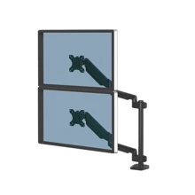 Fellowes Platinum Series Dual stacking Monitor Arm