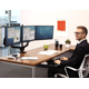 Fellowes Platinum Series Triple Monitor Arm