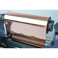 Intec Metallic Flaring Foil 300m x 320mm core 3" rose gold