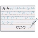 Laminating pouches Eurosupplies A4 80 mic, DRY ERASE, glossy
