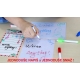 Laminating pouches Eurosupplies A4 80 mic, DRY ERASE, glossy