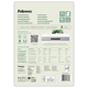 Laminating pouches Fellowes A4 80 mic 50% RECYLED content, matt