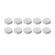 Magnetoplan Ergo medium Magnets 10 pcs silver