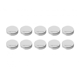 Magnetoplan Ergo medium Magnets 10 pcs silver
