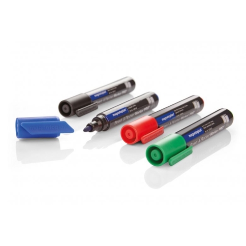 Magnetoplan Kombimarker mixed 4 pcs