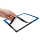 Magnetoplan magnetofix info-frame, self-adhesive, A4, blue (2pcs)