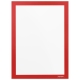 Magnetoplan magnetofix info-frame, self-adhesive, A4, red (2pcs)