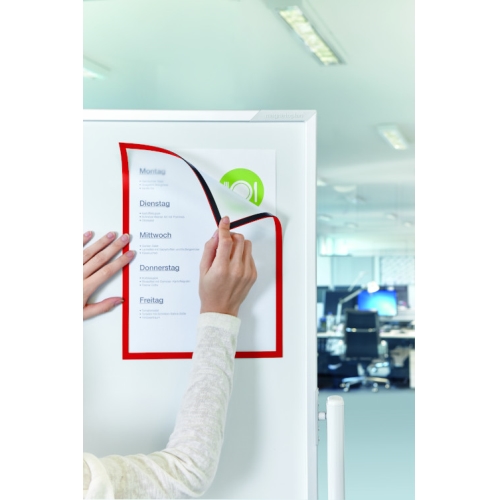 Magnetoplan Magnetofix magnetic frame A4 red (5 pcs)