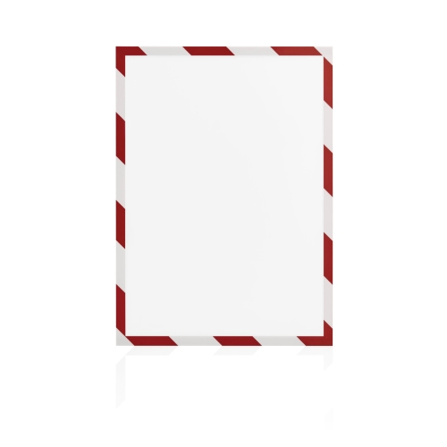 Magnetoplan Magnetofix safety magnetic frame A4 white-red (5 pcs)