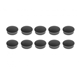 Magnetoplan Magnets Discofix Mini 10 pcs black