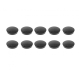 Magnetoplan Magnets Discofix Standard 10 pcs black