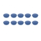 Magnetoplan Magnets Discofix Standard 10 pcs dark blue