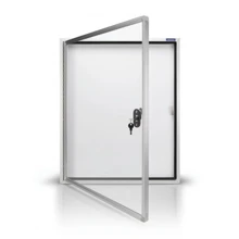 Magnetoplan Showcase for the outside, with safety glass, 4 x A4