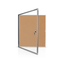 Magnetoplan Showcase SP cork, for the inside, with acrylic glass, 4 x A4