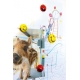 Magnetoplan Smilie Magnets yellow-black 30 mm (6 pcs)