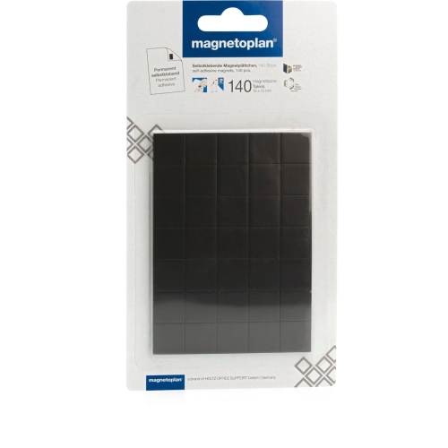Magnetoplan Takkis, 15 x 15 x 0,75 mm, (140 pcs)