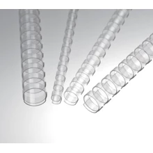 Plastic combs 10 mm clear