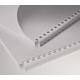 Plastic combs 10 mm white