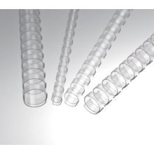 Plastic combs 12 mm clear