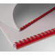 Plastic combs 14 mm red