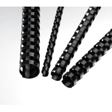 Plastic combs 16 mm black