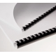 Plastic combs 28 mm black, oval