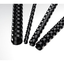 Plastic combs 32 mm black, oval