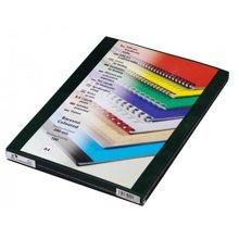 Transparent Covers Eurosupplies A4 200 mic green