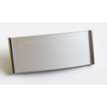 Name Badge magnetic MGT 73 silver